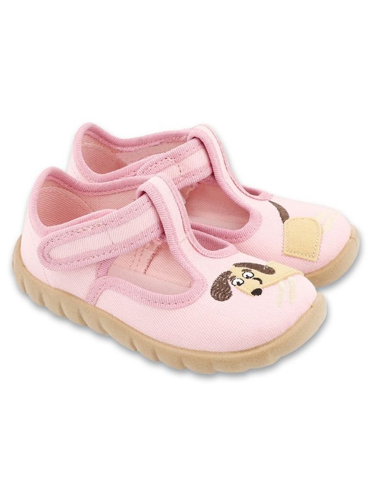 Kapcie dziewczęce, różowe, Befado