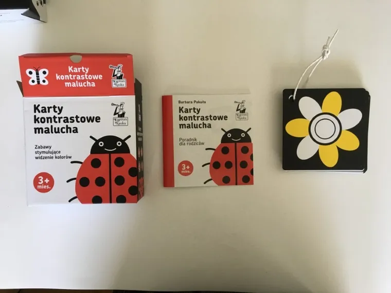 Kapitan Nauka. Karty kontrastowe malucha 3m+