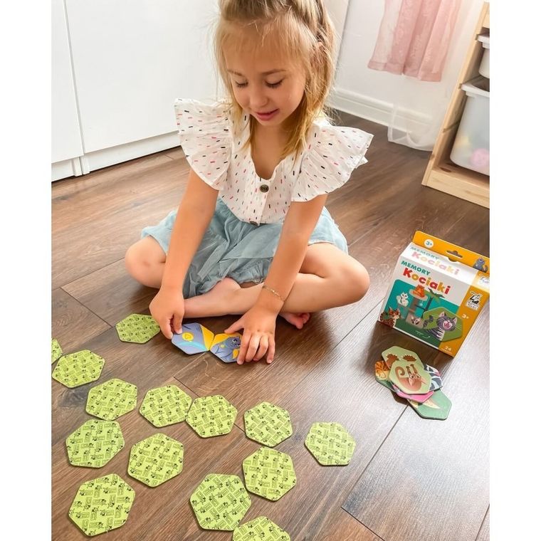 Kapitan Nauka. Memory, Kociaki, gra familijna