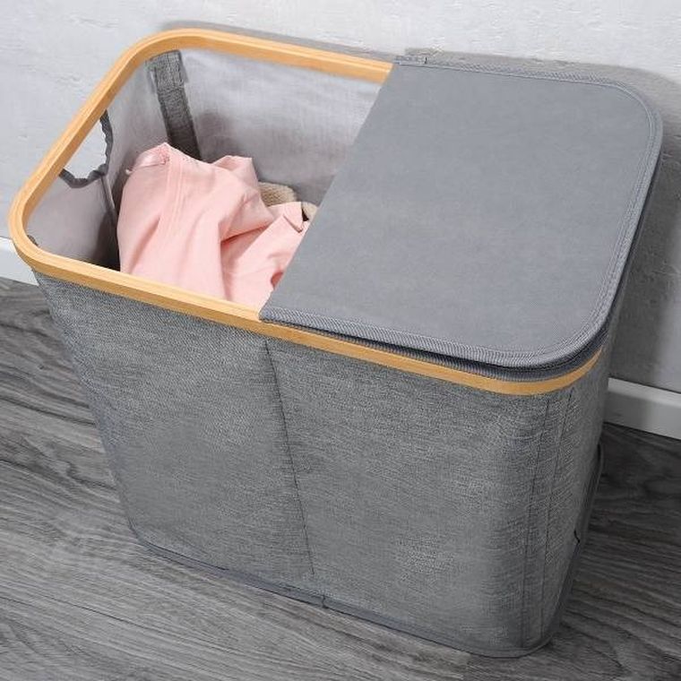 Kesper, kosz na pranie, dwukomorowy