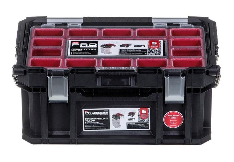 Keter, skrzynka narzędziowa, connect cantilever 22"