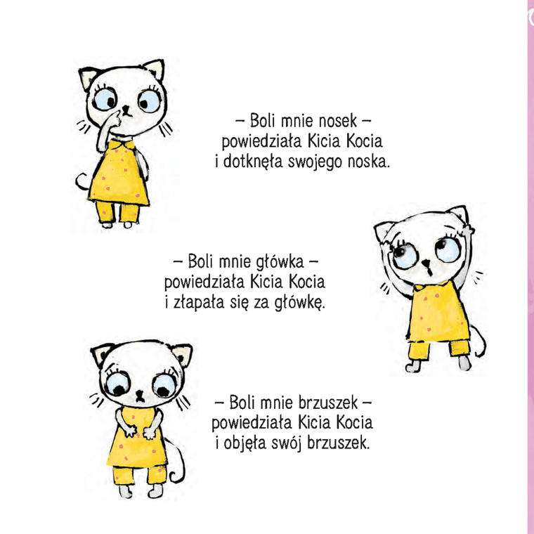 Kicia Kocia jest chora