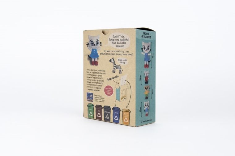 Kicia Kocia, maskotka w pudełku, 17 cm