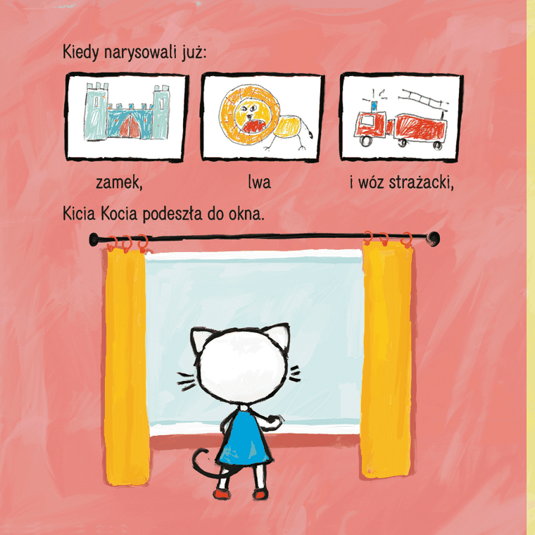 Kicia Kocia mówi: "Dzień dobry!"