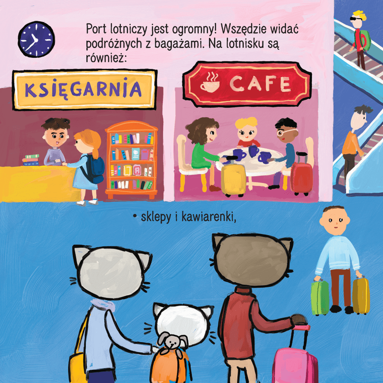 Kicia Kocia na lotnisku