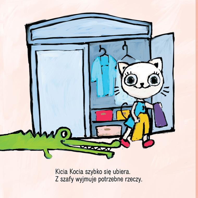 Kicia Kocia na placu zabaw