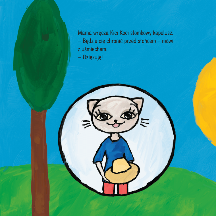 Kicia Kocia na plenerze