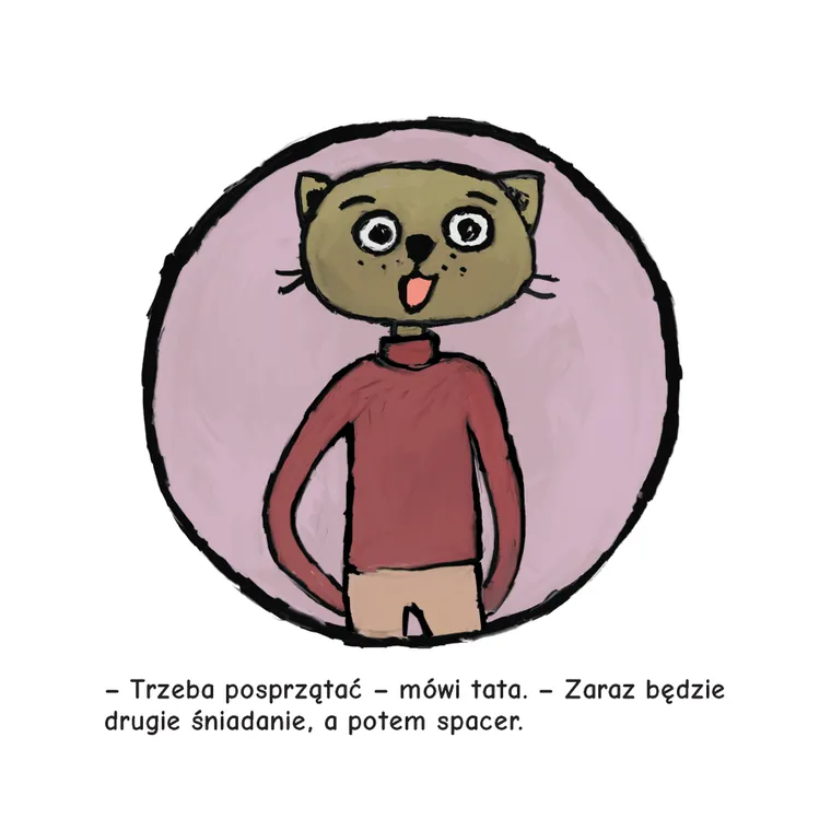 Kicia Kocia sprząta