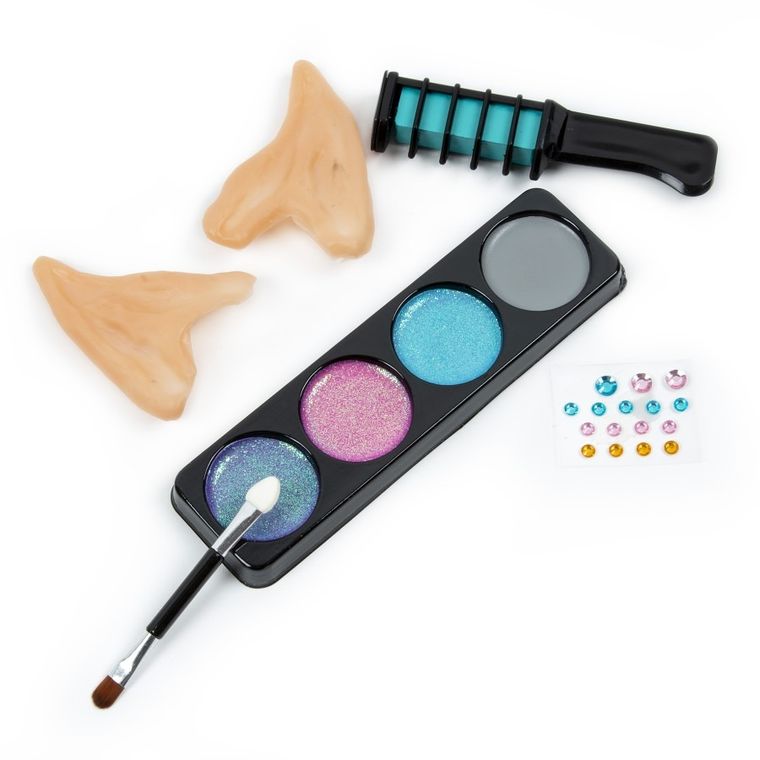 Kidea, farby do twarzy, zestaw Elfie, uszy