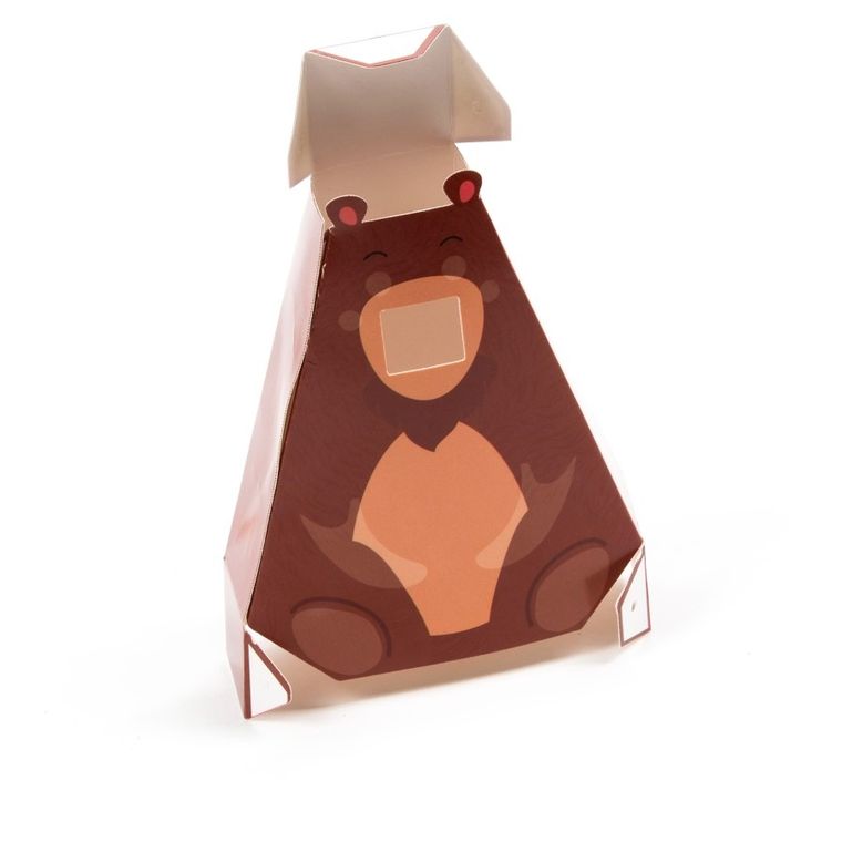 Kidea, figurki 3D z naklejkami, Zoo