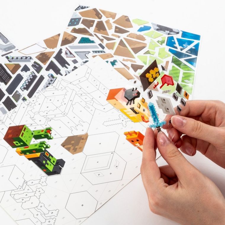 Kidea, Game, wyklejanka po numerach