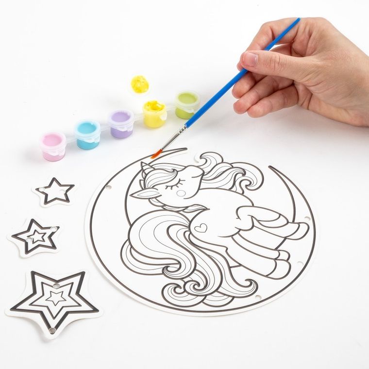 Kidea, Magiczne dzwonki wietrzne, świecące w ciemności, zestaw kreatywny