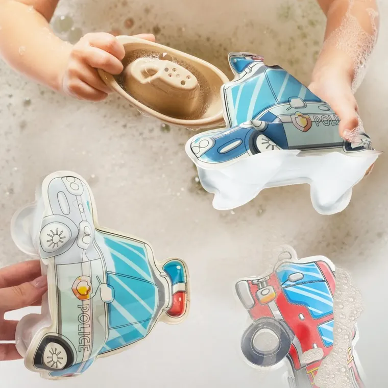 Kidea, Magiczne pojazdy 3D malowane wodą, zestaw kreatywny