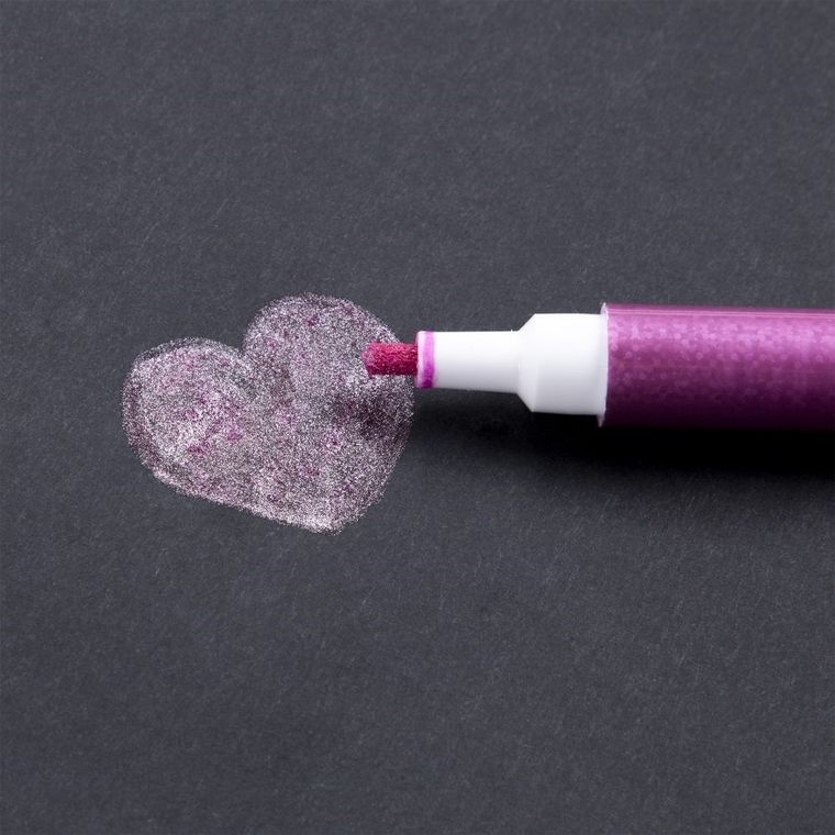 Kidea, markery brokatowe, 5 kolorów