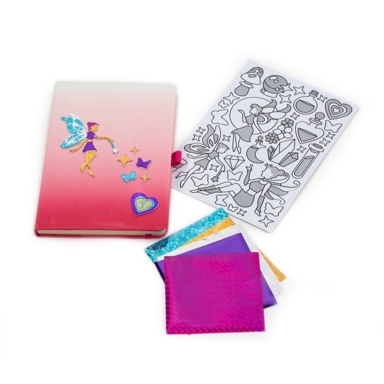 Kidea, metaliczne naklejki, zestaw kreatywny, Wróżki
