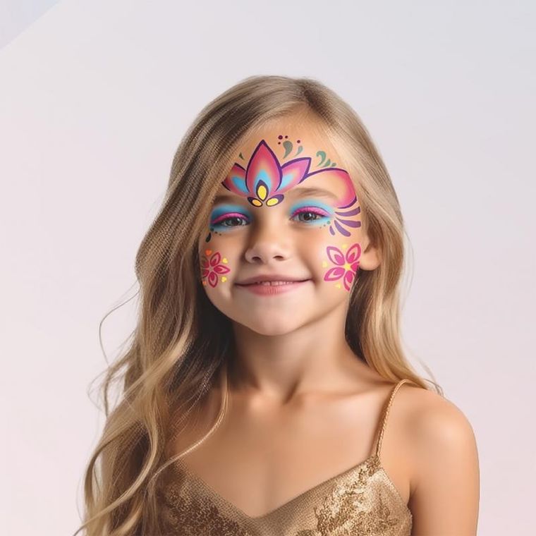 Kidea, Princess z tiarą, farbki do twarzy