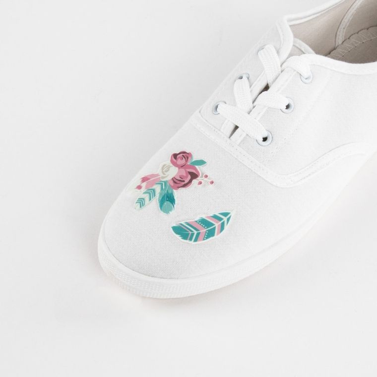 Kidea, tatuaże do obuwia, świecące w ciemności, love