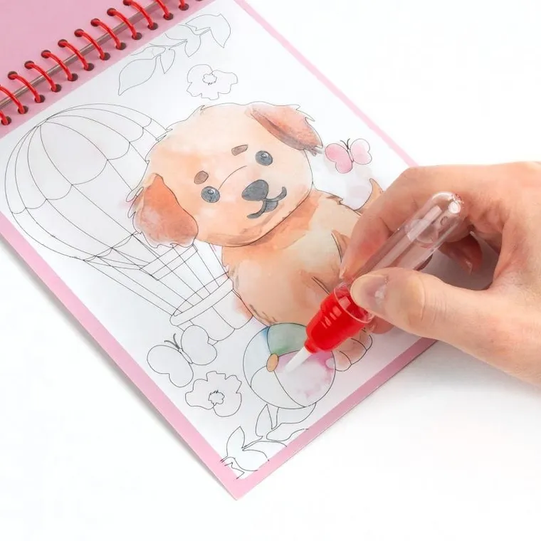 Kidea, wodna kolorowanka, pieski