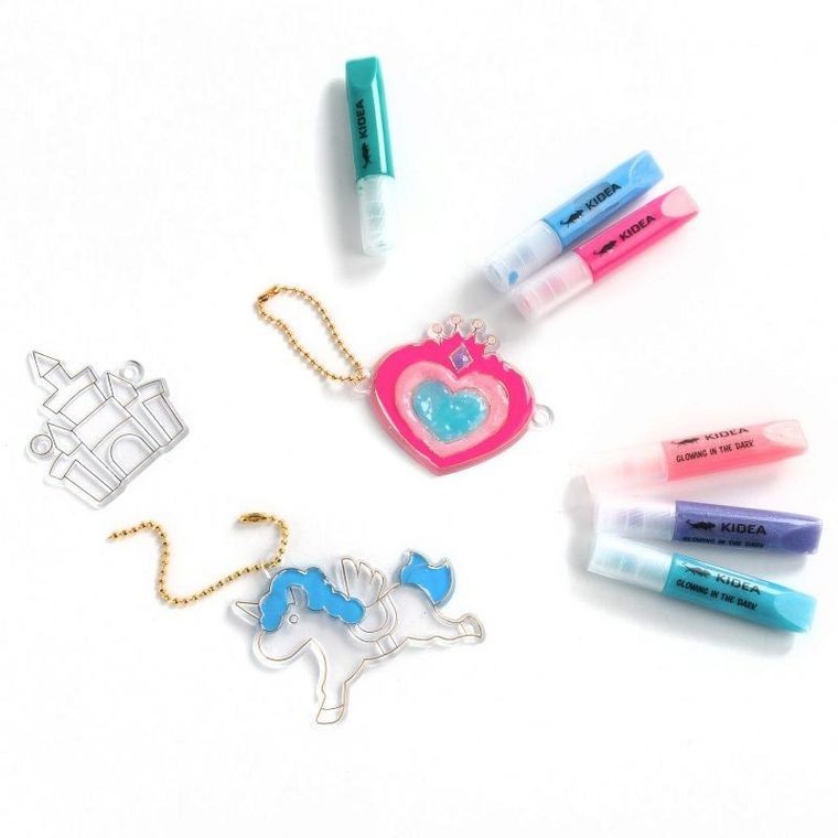Kidea, Zawieszki magic świecące w ciemności, zestaw kreatywny