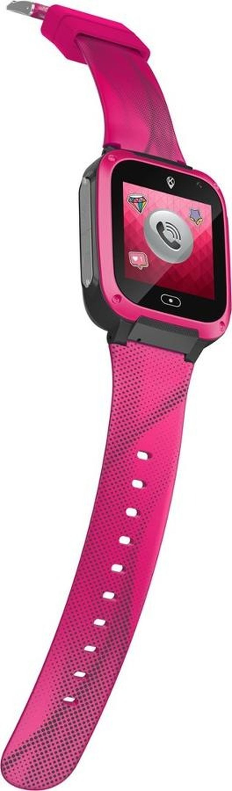 Kidiz Watch, Basic, smartwatch dla dziecka, różowy
