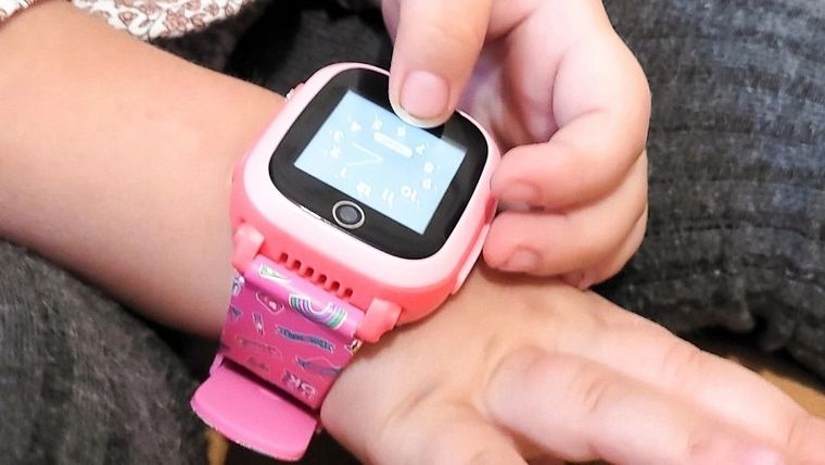 Kidiz Watch, smartwatch, różowy