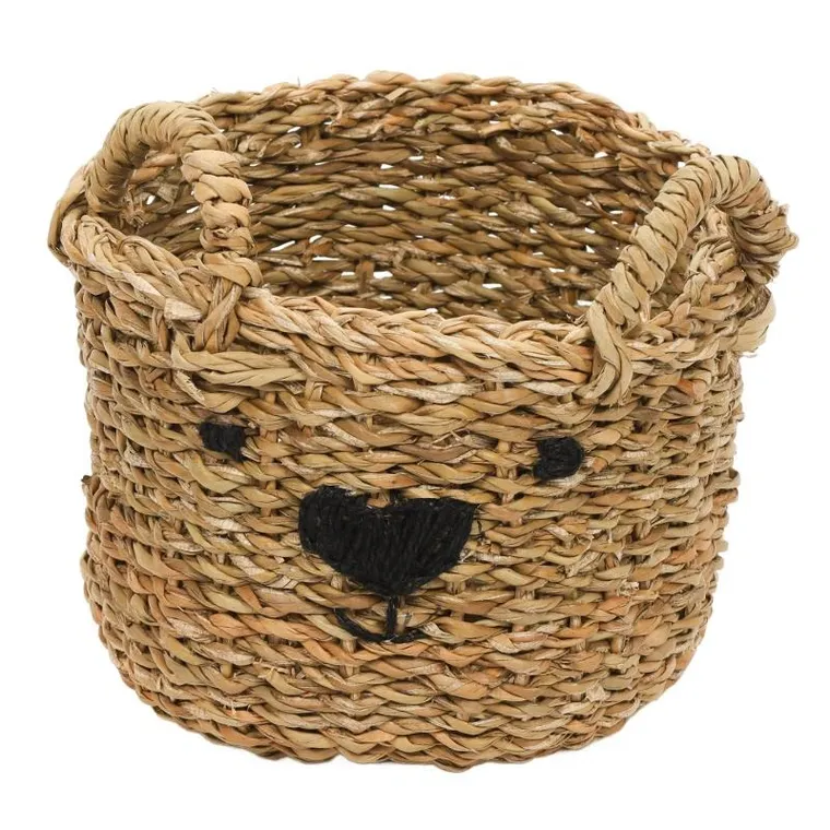 Kids Collection, Joy, pojemniki na zabawki, misie z uszkami, 3 szt.