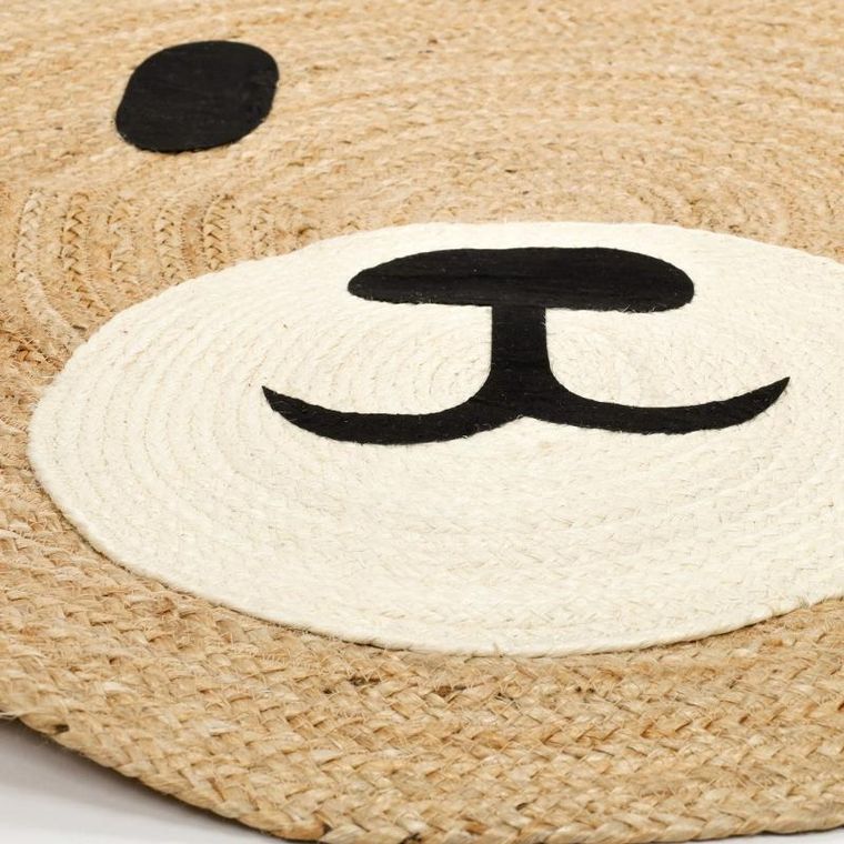 Kids Collection, Nimi, dywanik do pokoju dziecięcego, miś z uszkami, 90 cm