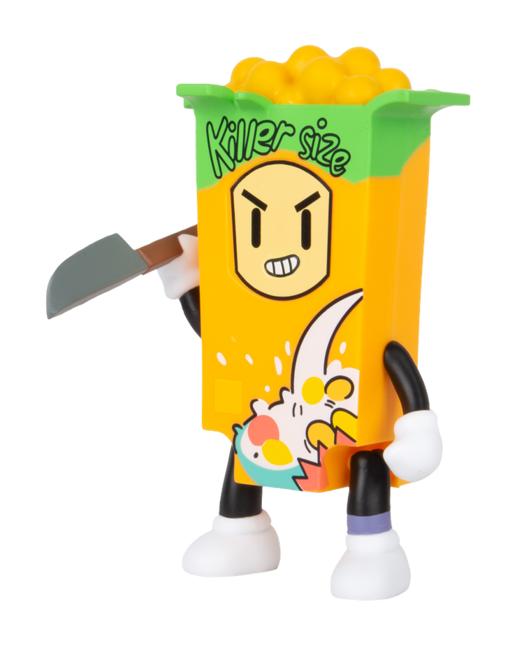 Kids World, Stumble Guys, Banana Guy i Cerial Killer, figurki, 2 szt.