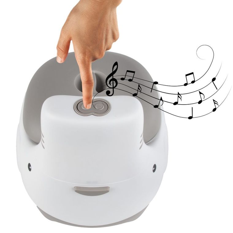 Kidwell, Fino, interaktywny nocnik, gray