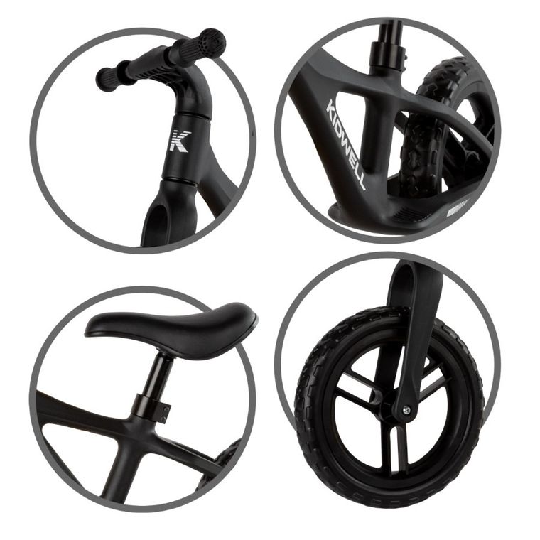 Kidwell, Jogo, rowerek biegowy, Black