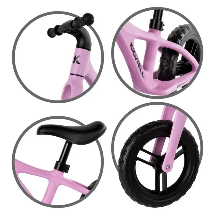 Kidwell, Jogo, rowerek biegowy, Pink