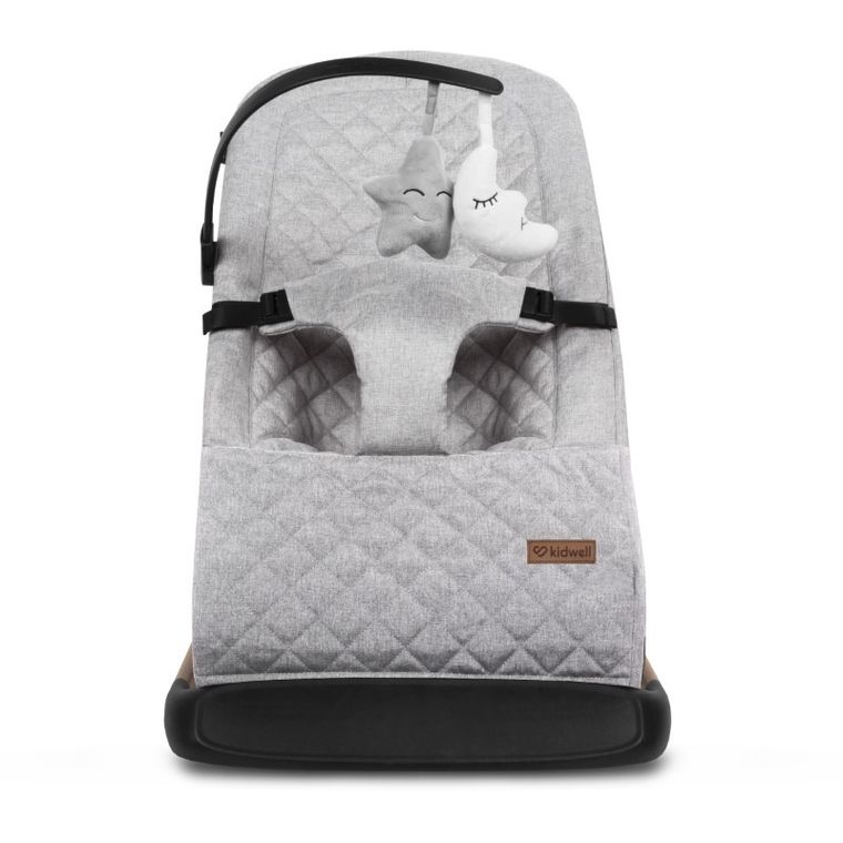 Kidwell, Laro, leżaczek bujaczek, Full Grey/Wooden