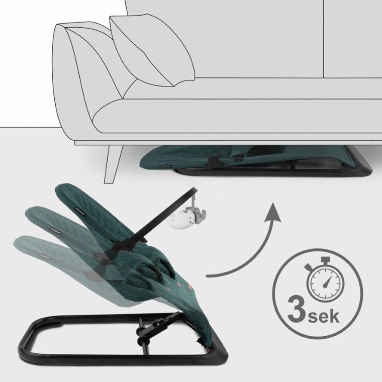 Kidwell, Laro, leżaczek bujaczek, Green Black