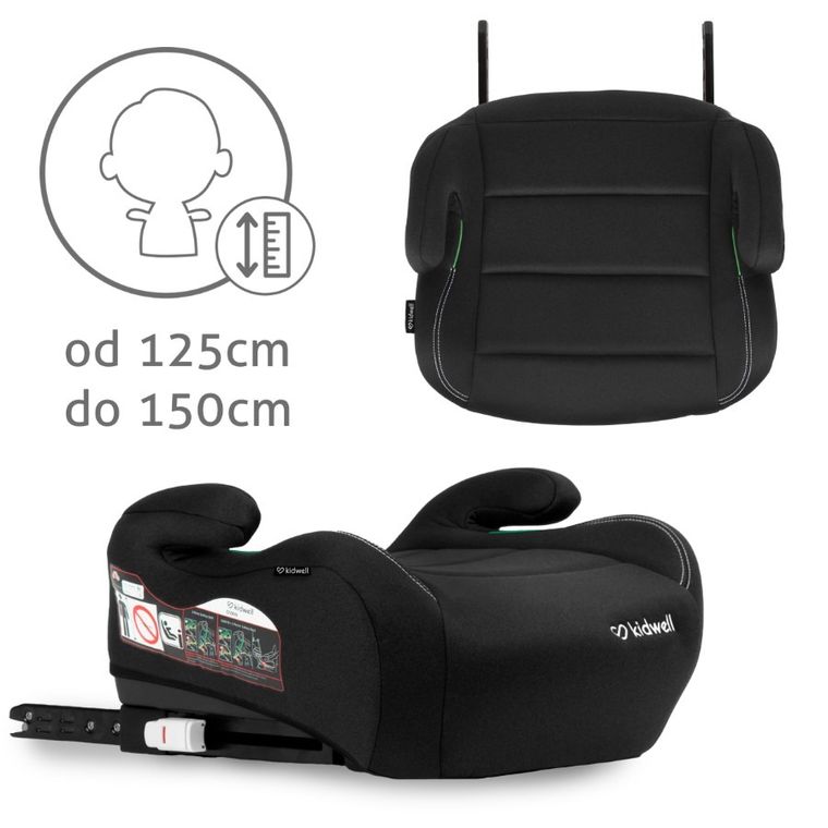Kidwell, Ovan, podstawka samochodowa, Black, 125-150 cm