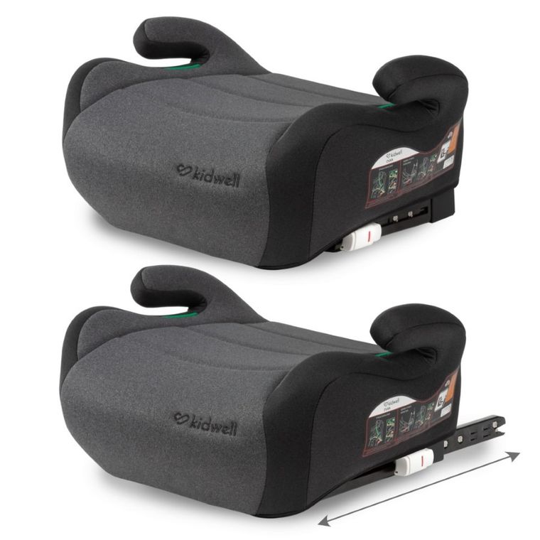 Kidwell, Ovan, podstawka samochodowa, Black/Gray, 125-150 cm