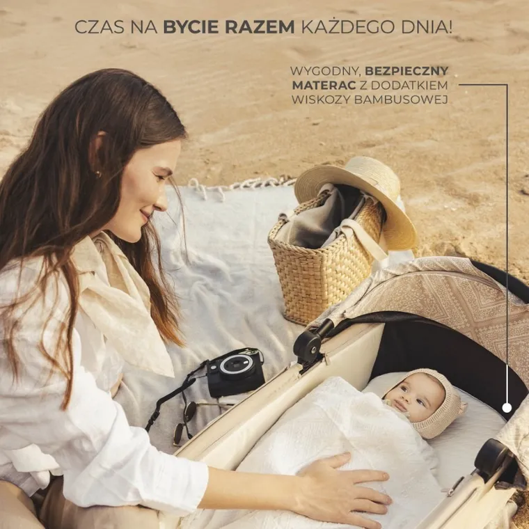 Kinderkraft, Bizuu, Nea 2, wózek wielofunkcyjny 2w1, Lunar Black