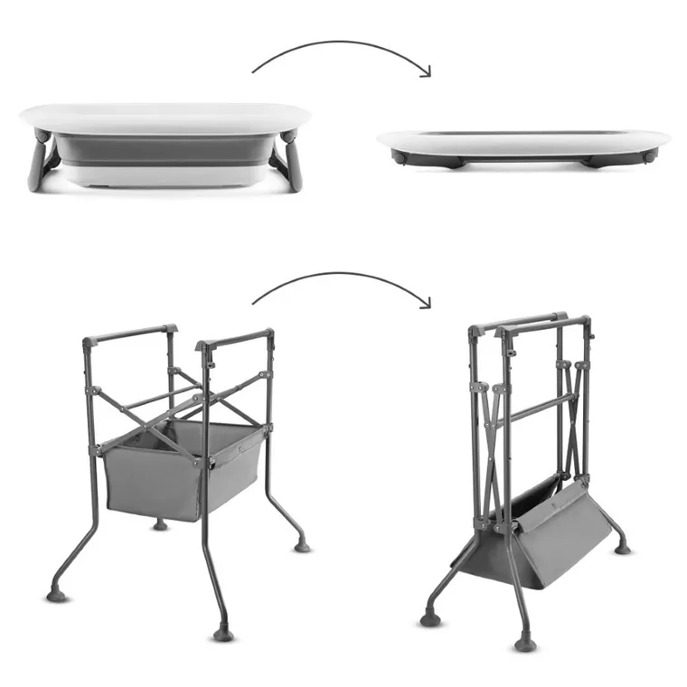 Kinderkraft, Bubbly, wanienka, grey