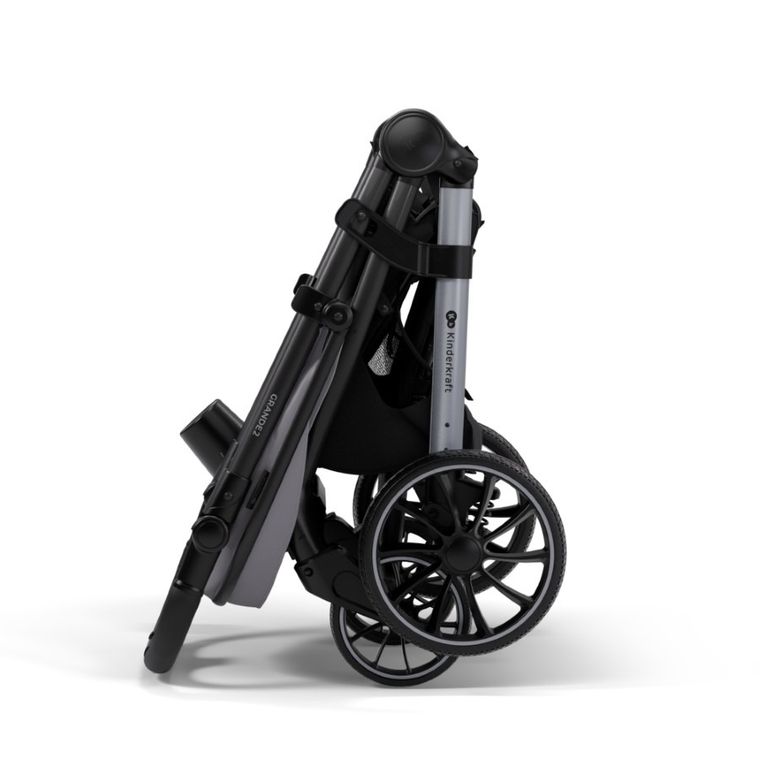 Kinderkraft, Grande 2, wózek spacerowy, moonlight grey