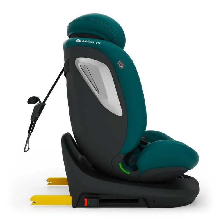 Kinderkraft, I-Grow 2 Plus, fotelik samochodowy, i-Size, green, 40-150 cm