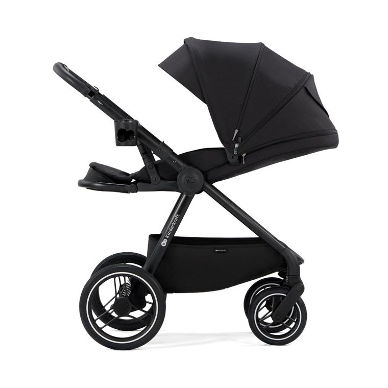 Kinderkraft, Nea, wózek wielofunkcyjny, 2w1, Midnight Black