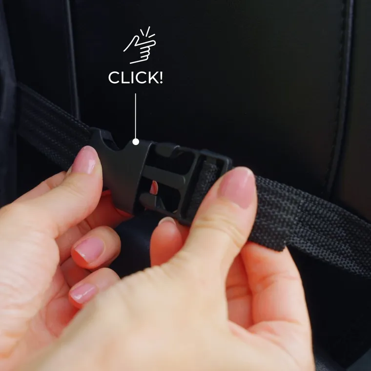 Kinderkraft, organizer samochodowy, czarny