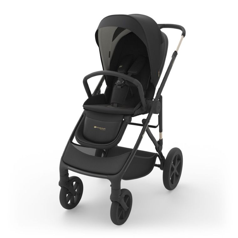 Kinderkraft, Prime 3, wózek wielofunkcyjny, 3w1, venezian black