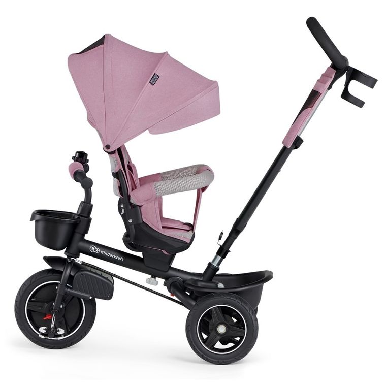 Kinderkraft, Spinstep, rowerek trójkołowy, Pink