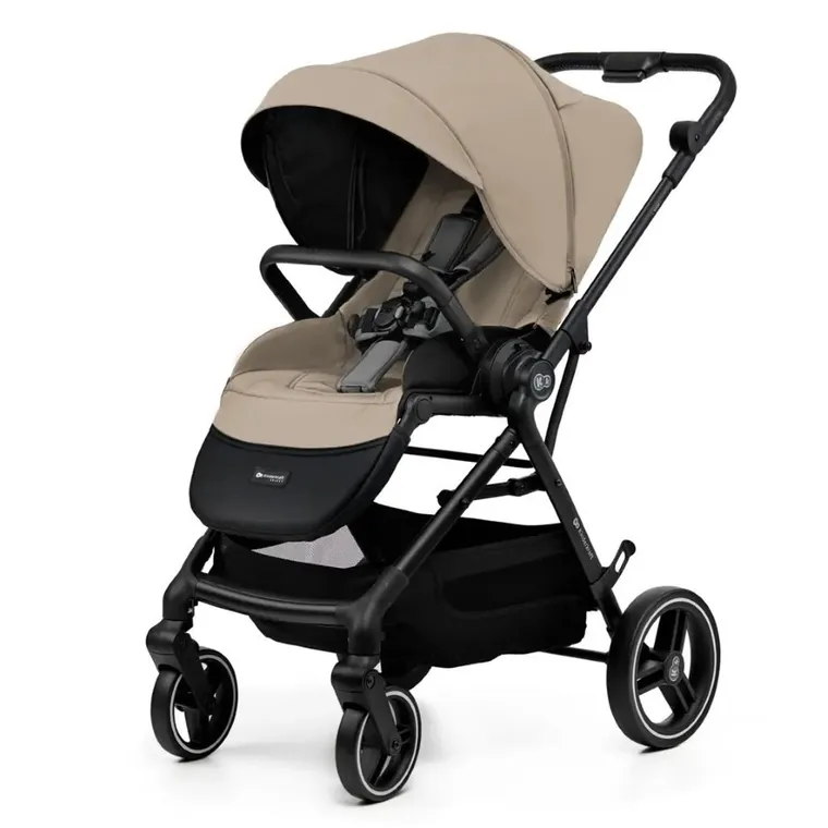 Kinderkraft, Yoxi, Mink Pro, wózek wielofunkcyjny 3in1, Sand Beige