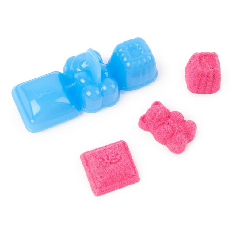 Kinetic Sand, Cukierki, saszetka z piaskiem kinetycznym i foremką