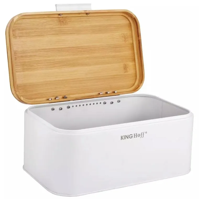 Kinghoff, chlebak bambusowo-stalowy, KH-1795