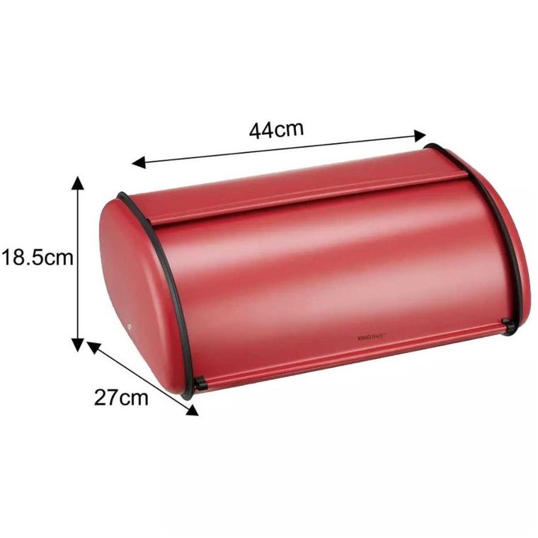 Kinghoff, chlebak stalowy, czerwony