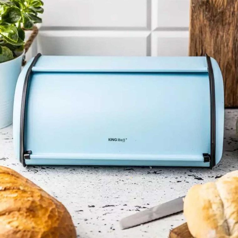 Kinghoff, chlebak stalowy, niebieski