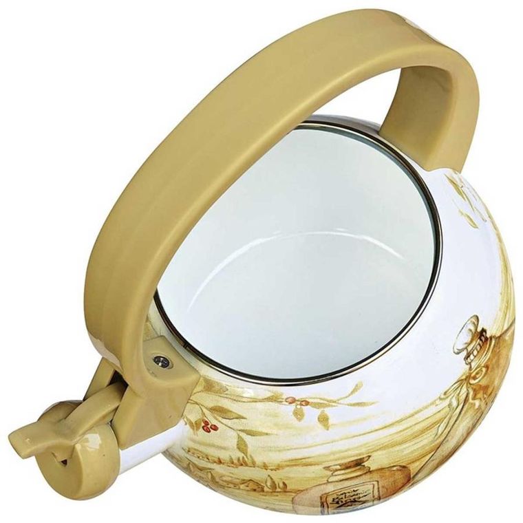 Kinghoff, czajnik emaliowany z gwizdkiem, 2l, KH-3700