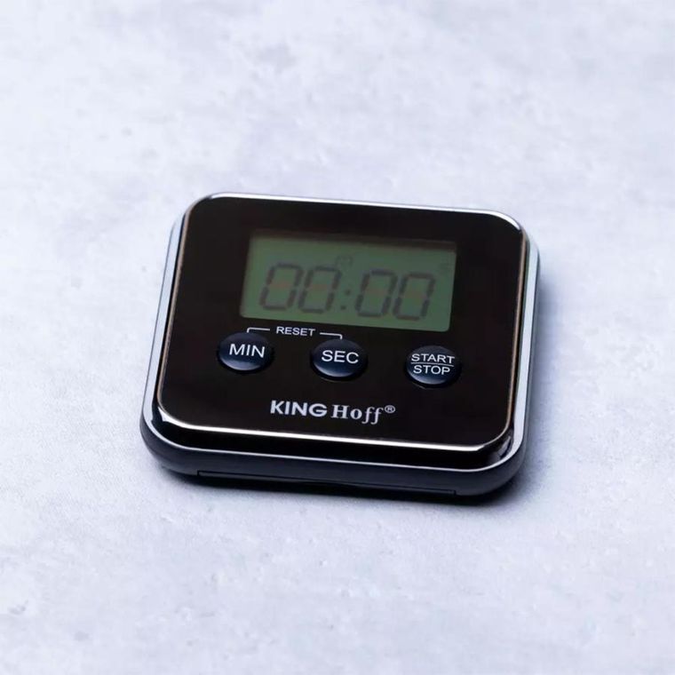 Kinghoff, elektroniczny minutnik kuchenny magnetyczny, KH-1819